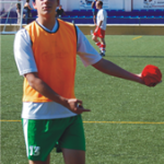 Young Adam makes his soccer debut